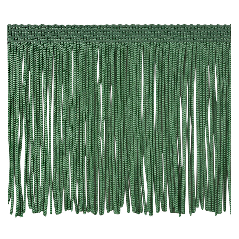 Belagio Enterprises 4" Chainette Fringe Trim, 10-Yard Roll – Celadon Green – for Costumes, Apparel & Home Decor