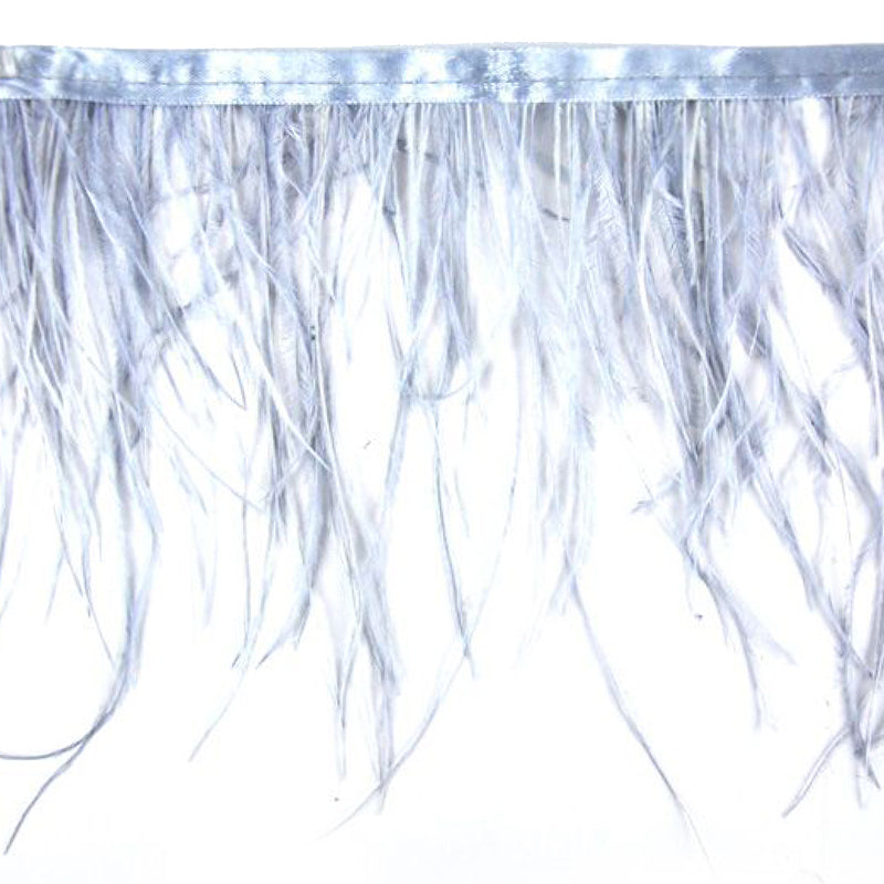 Ostrich Feather Trim - 6" Length (10 YDS)-B-1139-11