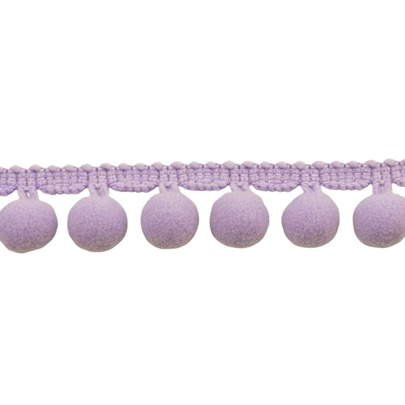 Belagio Enterprises  Pom-Pom Trim – Lavender – (5/8" Wide x 10-Yard Roll) for Sewing, DIY Crafts & Home Décor