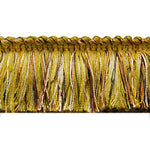 Harmony Collection 2" Brush Fringe (25 YD ROLL) in Brown/Toffee - BF-1459-06-38