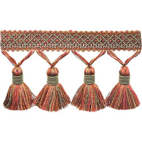 Mulberry Collection-3 1/2" length-TASSEL FRINGE-BF-4005-88/06