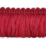 Colors Collection 2" Brush Fringe (25 YD ROLL) in Red - BF4018-22