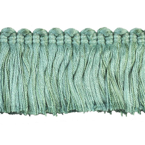Colors Collection 2" Brush Fringe (25 YD ROLL) in Turquoise - BF-4018-33