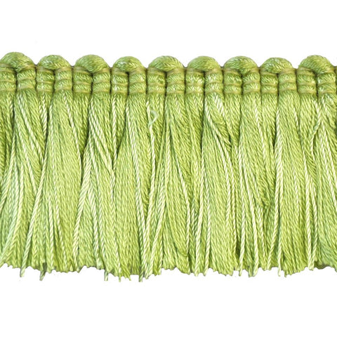 Colors Collection 2" Brush Fringe (25 YD ROLL) in Kiwi - BF-4018-41