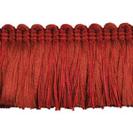 Colors Collection 2" Brush Fringe (25 YD ROLL) in Burgundy - BF-4018-88