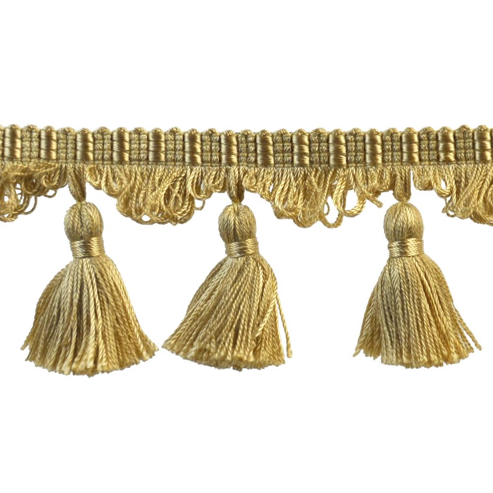 2 1/4 Gold Tassel Fringe