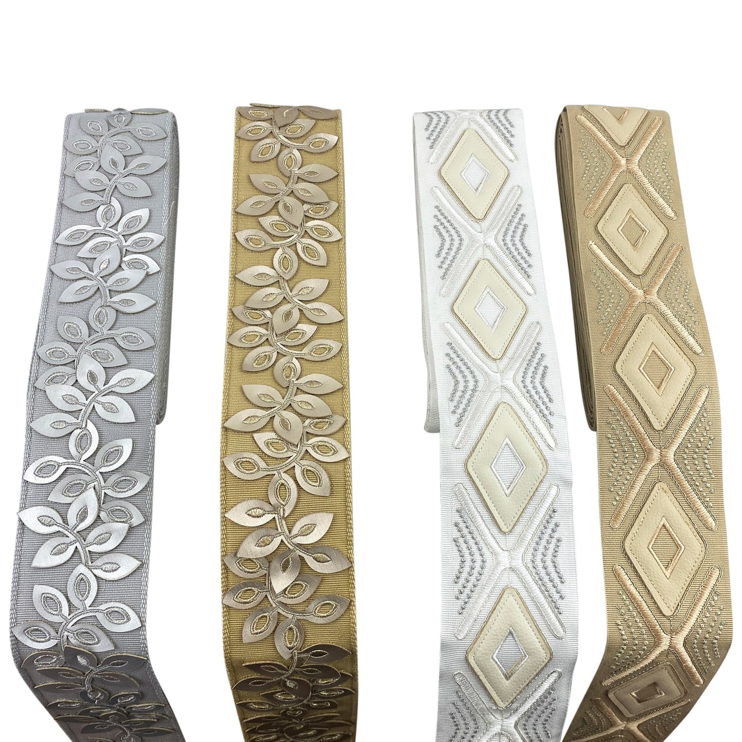 Embossed Floral Tape - 3" Width (25 YDS)-BR-7537-11