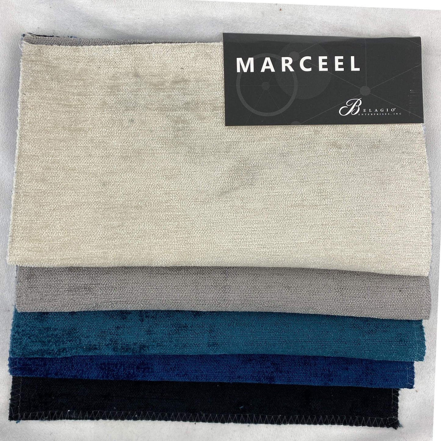 "Marceel" Fabric (Silver Color)