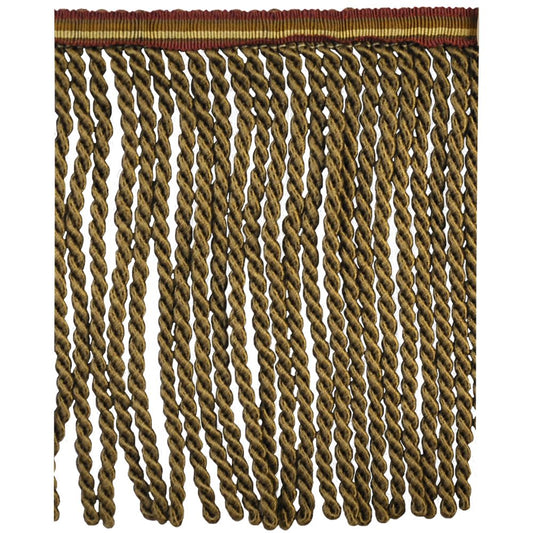 Fairville Collection - 9" Bullion Fringe (5 Yard Roll) - BF-4026-88/16 Chocolate