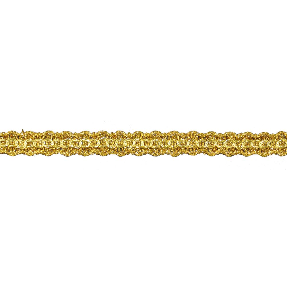 Metallic Gimp Trim - 5/8" wide (25 YDS)-BG-2002-10