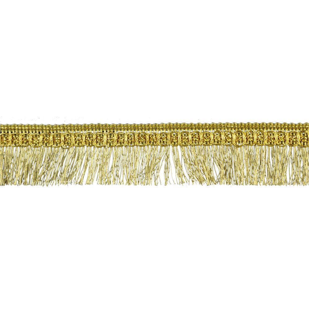 Metallic Fringe Trim - 1 1/2" wide (25 YDS)-BG-2009-10