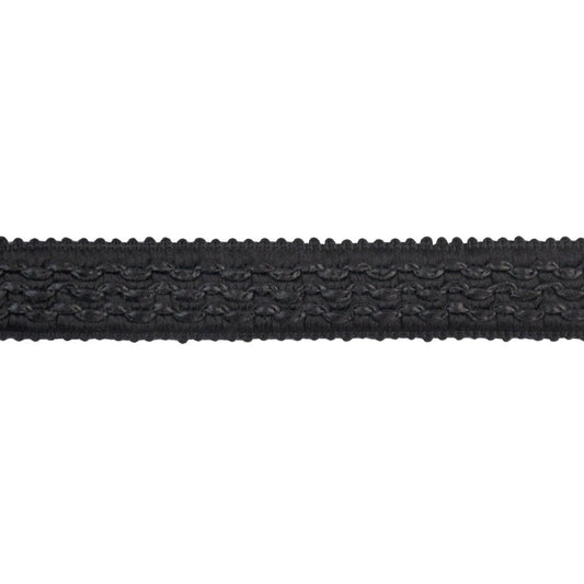 Faux Leather Woven Braid - 1" Width (10 YDS)-BR-7180-02