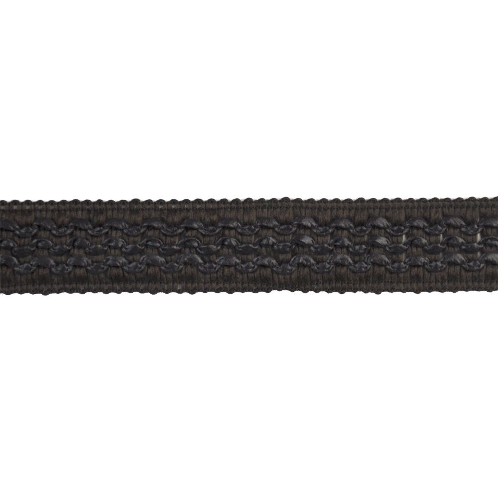 Faux Leather Woven Braid - 1" Width (10 YDS)-BR-7180-06