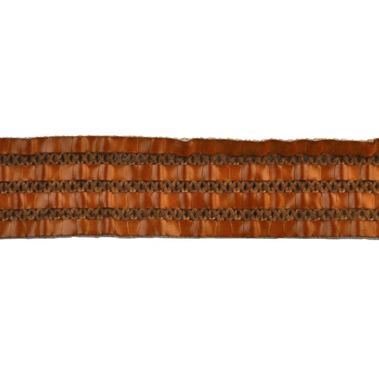 Faux Leather Woven Braid- 1 3/4" width --BR-7186-38