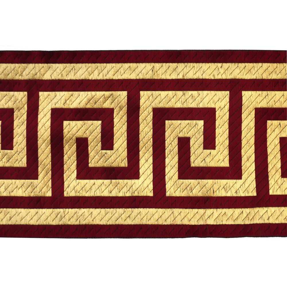 Greek Key Braid Trim - 6" Width - BR-7500-17