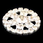 Rhinestone Buttons (6 PCS) - 3/4" wide - BRB-112