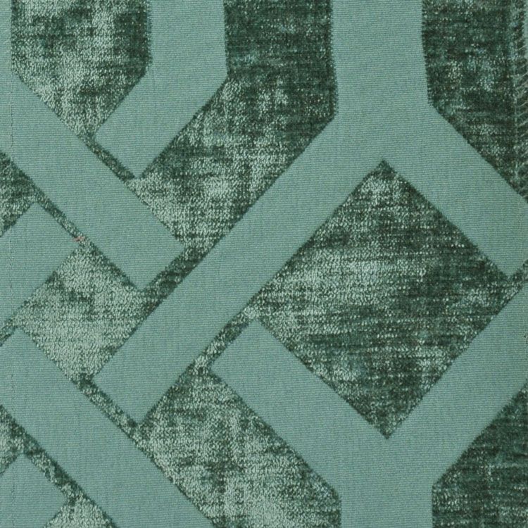 "Monterey Gate" Fabric (Aqua color)
