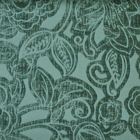 "Monterey Park" Fabric (Aqua color)