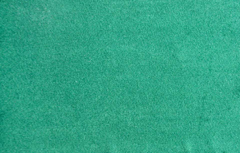 "Tresor" Soft Velvet Fabric (Teal color)